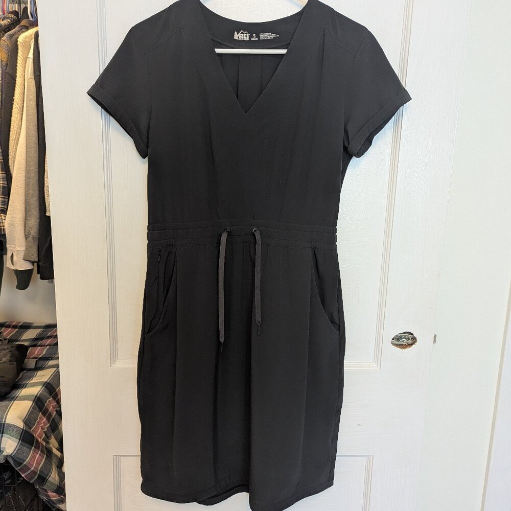REI travel dress, savanna, Small